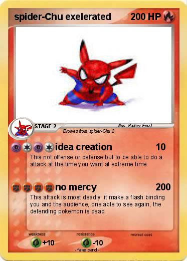 Pokemon spider-Chu exelerated
