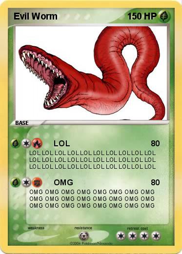 Pokemon Evil Worm