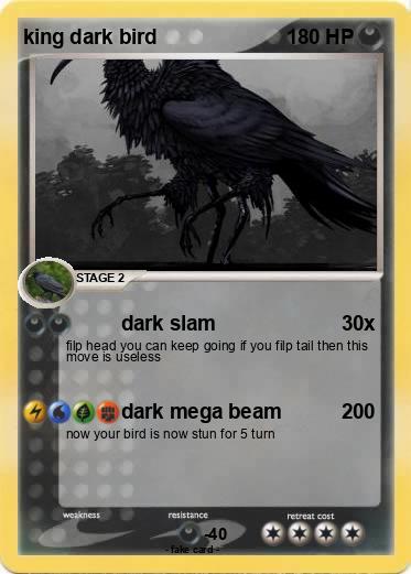 Pokemon king dark bird