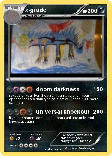 Pokemon x-grade
