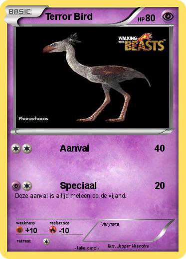Pokemon Terror Bird