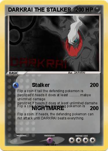Pokemon DARKRAI THE STALKER