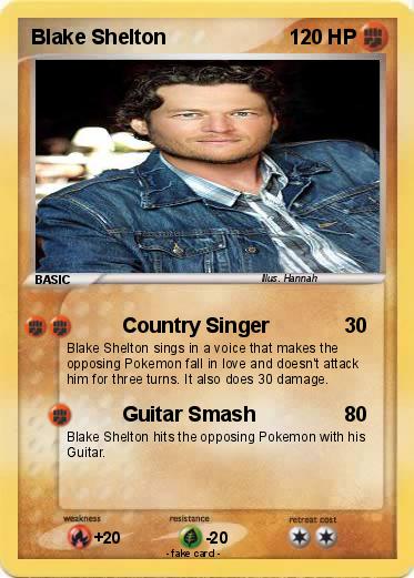 Pokemon Blake Shelton