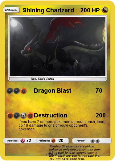 Pokemon Shining Charizard