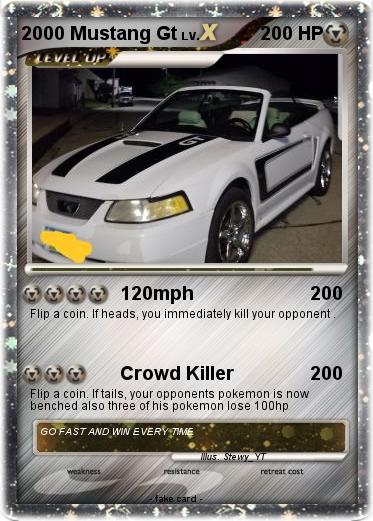 Pokemon 2000 Mustang Gt