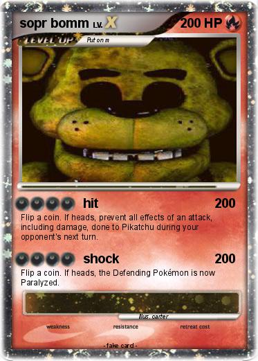Pokemon sopr bomm