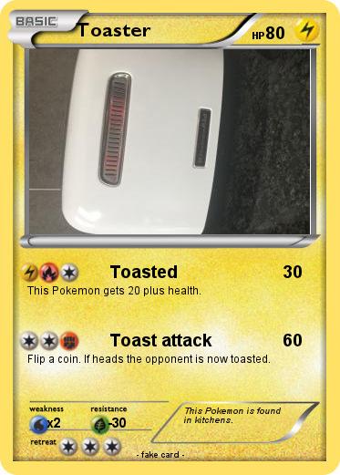 Pokemon Toaster
