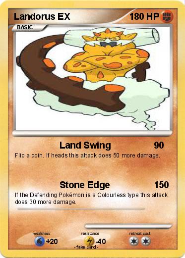 Pokemon Landorus EX