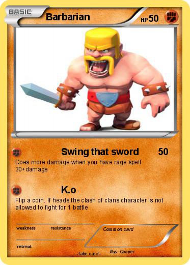 Pokemon Barbarian