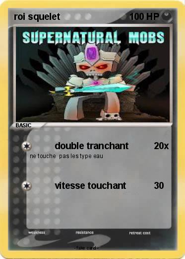 Pokemon roi squelet