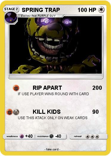 Pokemon SPRING TRAP