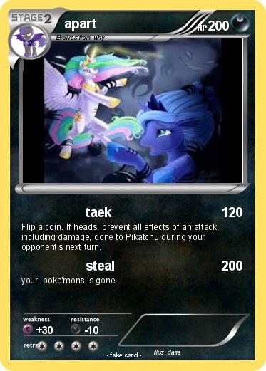 Pokemon apart
