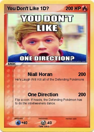 Pokemon You Don't Like 1D?