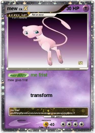 Pokemon mew