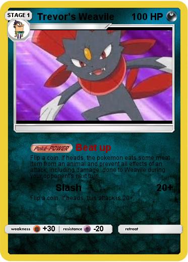 Pokemon Trevor's Weavile