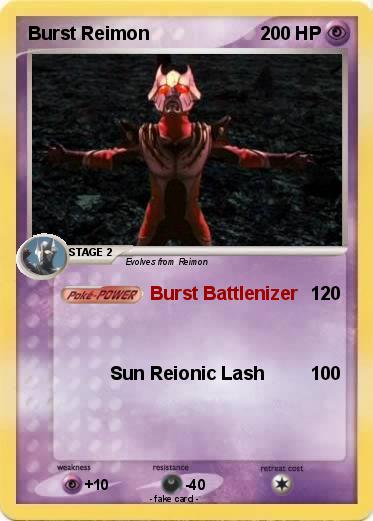 Pokemon Burst Reimon