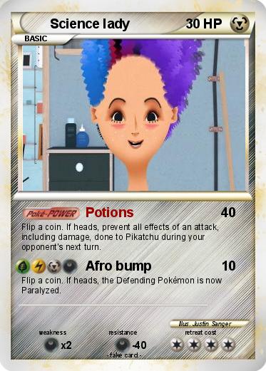 Pokemon Science lady