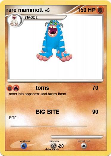 Pokemon rare mammott