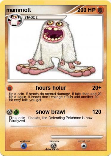 Pokemon mammott