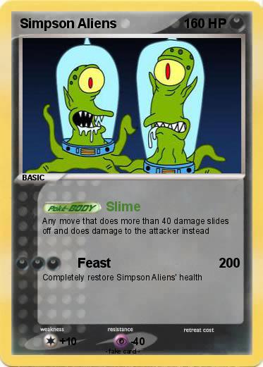 Pokemon Simpson Aliens
