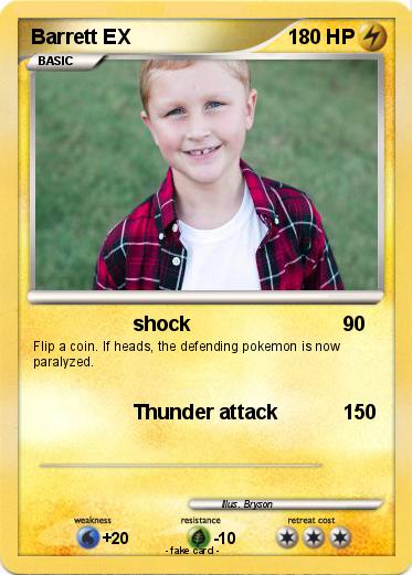 Pokemon Barrett EX