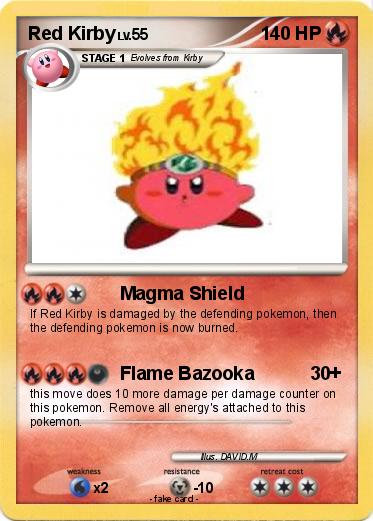 Pokemon Red Kirby