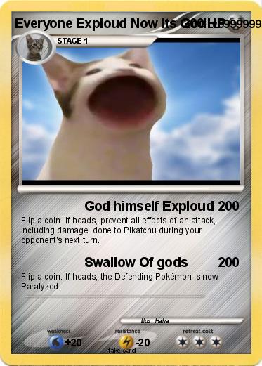 Pokemon Everyone Exploud Now Its God