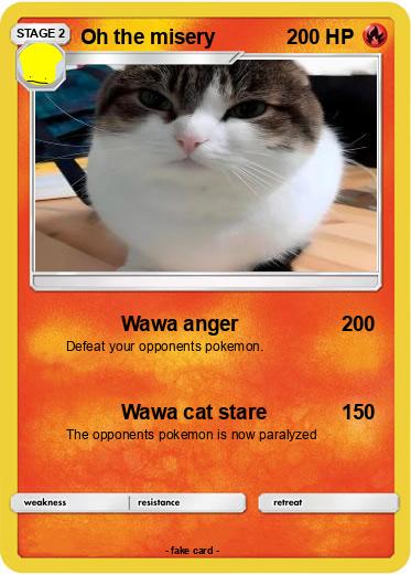 Pokemon Oh the misery