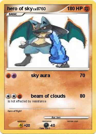 Pokemon hero of sky