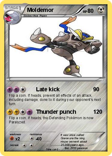 Pokemon Moldemor
