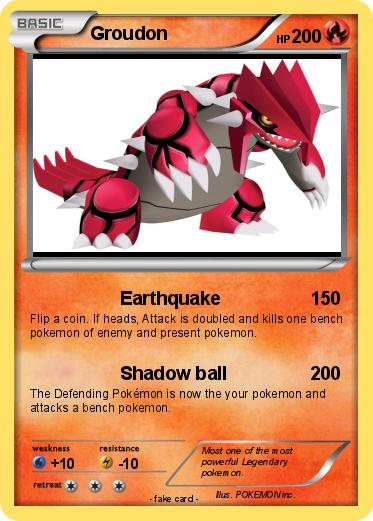 Pokemon Groudon