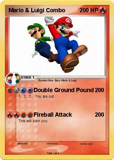 Pokemon Mario & Luigi Combo