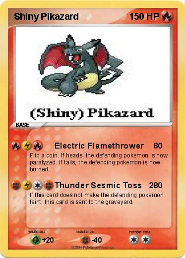 Pokemon Shiny Pikazard