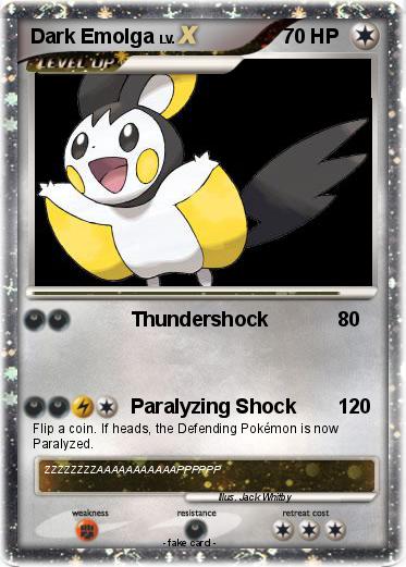 Pokemon Dark Emolga