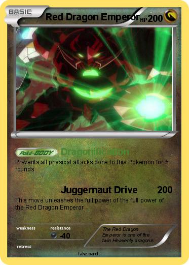 Pokemon Red Dragon Emperor