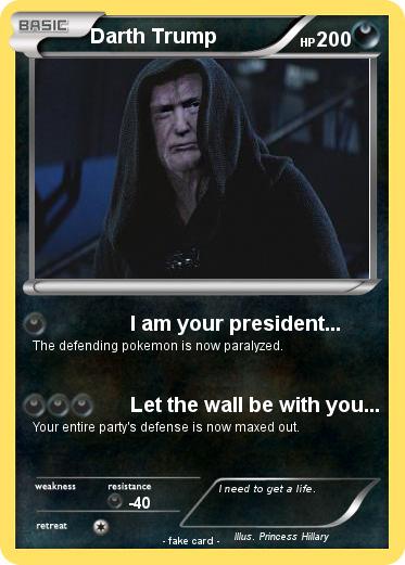 Pokemon Darth Trump