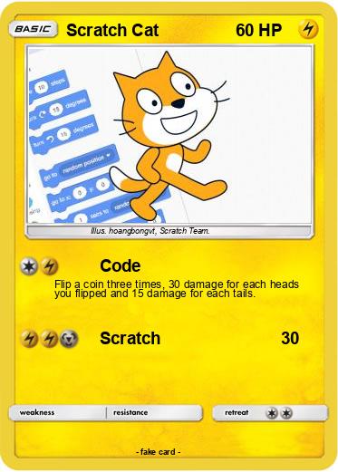 Pokemon Scratch Cat