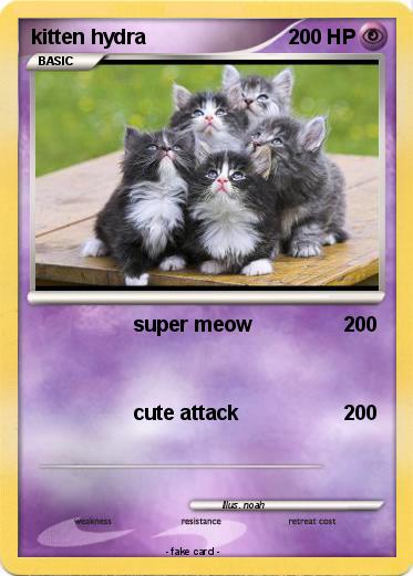 Pokemon kitten hydra