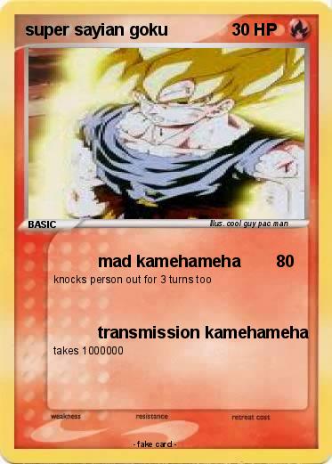 Pokemon super sayian goku
