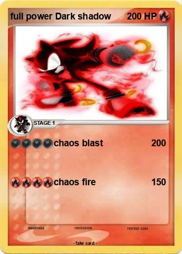 Pokemon full power Dark shadow