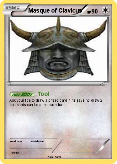 Pokemon Masque of Clavicus