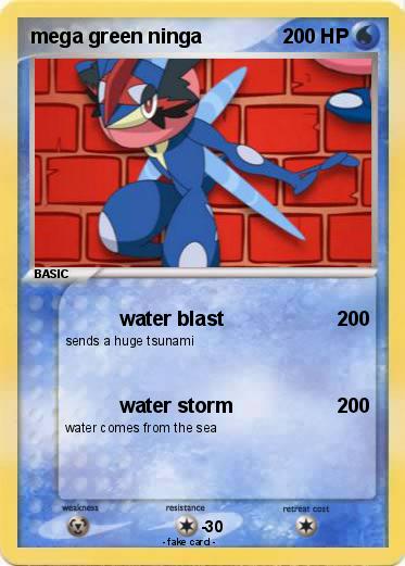 Pokemon mega green ninga