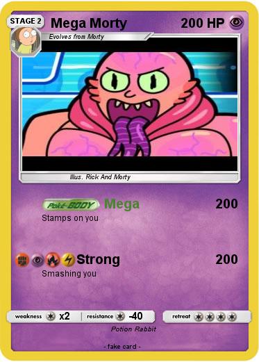 Pokemon Mega Morty