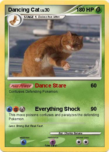 Pokemon Dancing Cat