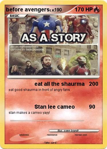 Pokemon before avengers