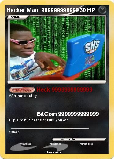 Pokemon Hecker Man  999999999999