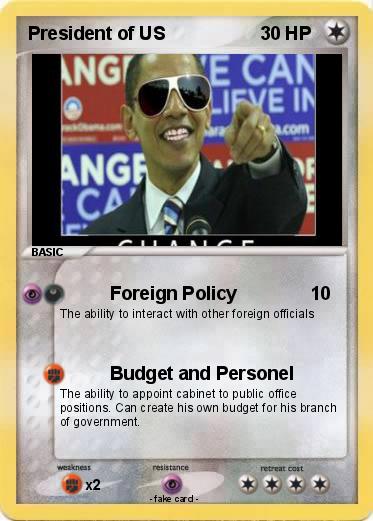 Pokemon President of US