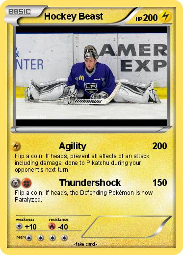 Pokemon Hockey Beast
