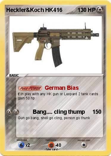 Pokemon Heckler&Koch HK416