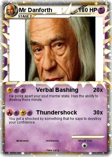 Pokemon Mr Danforth
